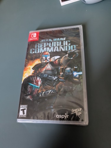 STAR WARS REPUBLIC COMMANDO / NINTENDO SWITCH / NEW / LIMITED RUN #103 / US