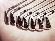 Used TaylorMade RocketBladez Tour Iron Set / 4 - PW / Regular Flex