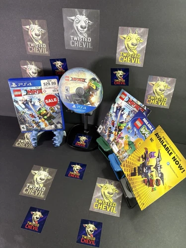 Lego The Ninjago Movie Video Game PS4 Acceptable Condition Tested Works CIB