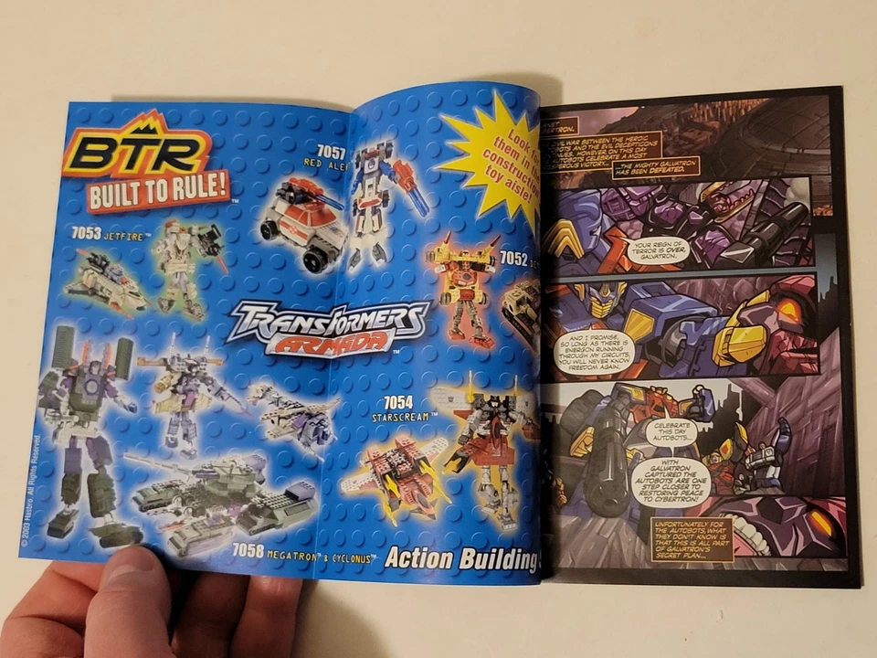 Transformers Armada Mini-Comic Volume 4 Dreamwave Art + Toy Catalog 2003 - Image 3 of 4