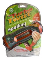 LEAP FROG TURBO TWIST SPELLING 5 Cool Games Including One Multiplayer