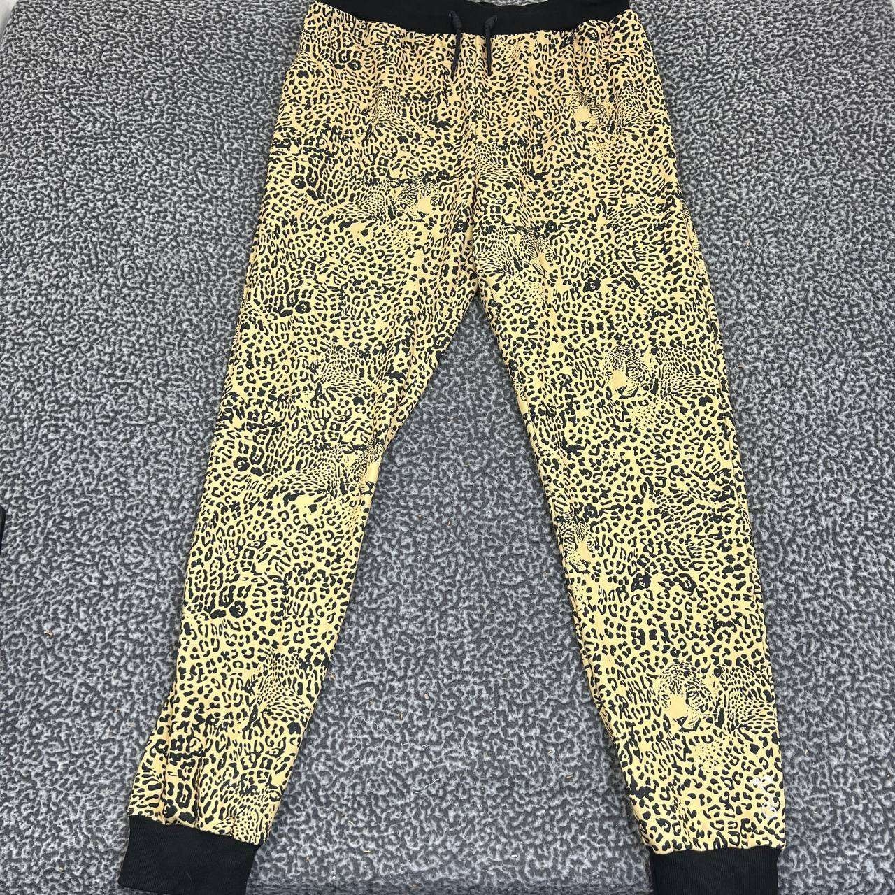Sweatpants Men Extra Large Leopard Outdoor 33x32