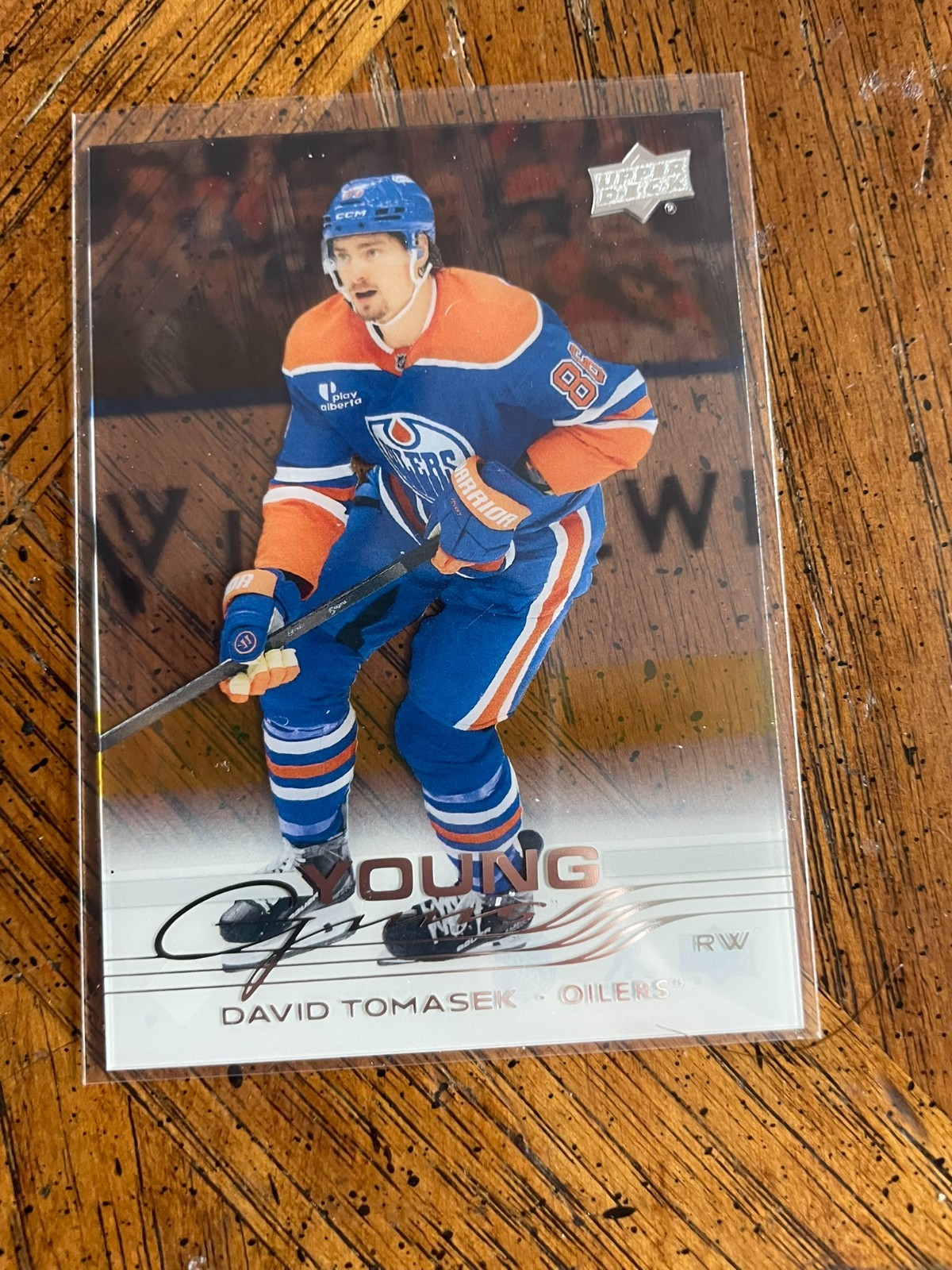 2025-26 Upper Deck Series 2 Clear Cut Young Guns #481 David Tomasek