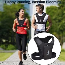 Running Vest Phone Holder Reflective Safety Hi Vis Accessories Cycling Outdoor
