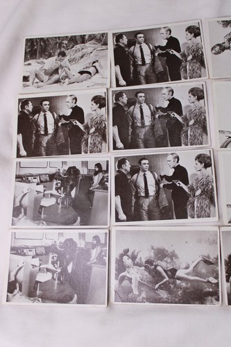 Lote 20 Tarjetas Coleccionables de Colección James Bond 007 Glidrose 1966 Thunderball - Imagen 2 de 6