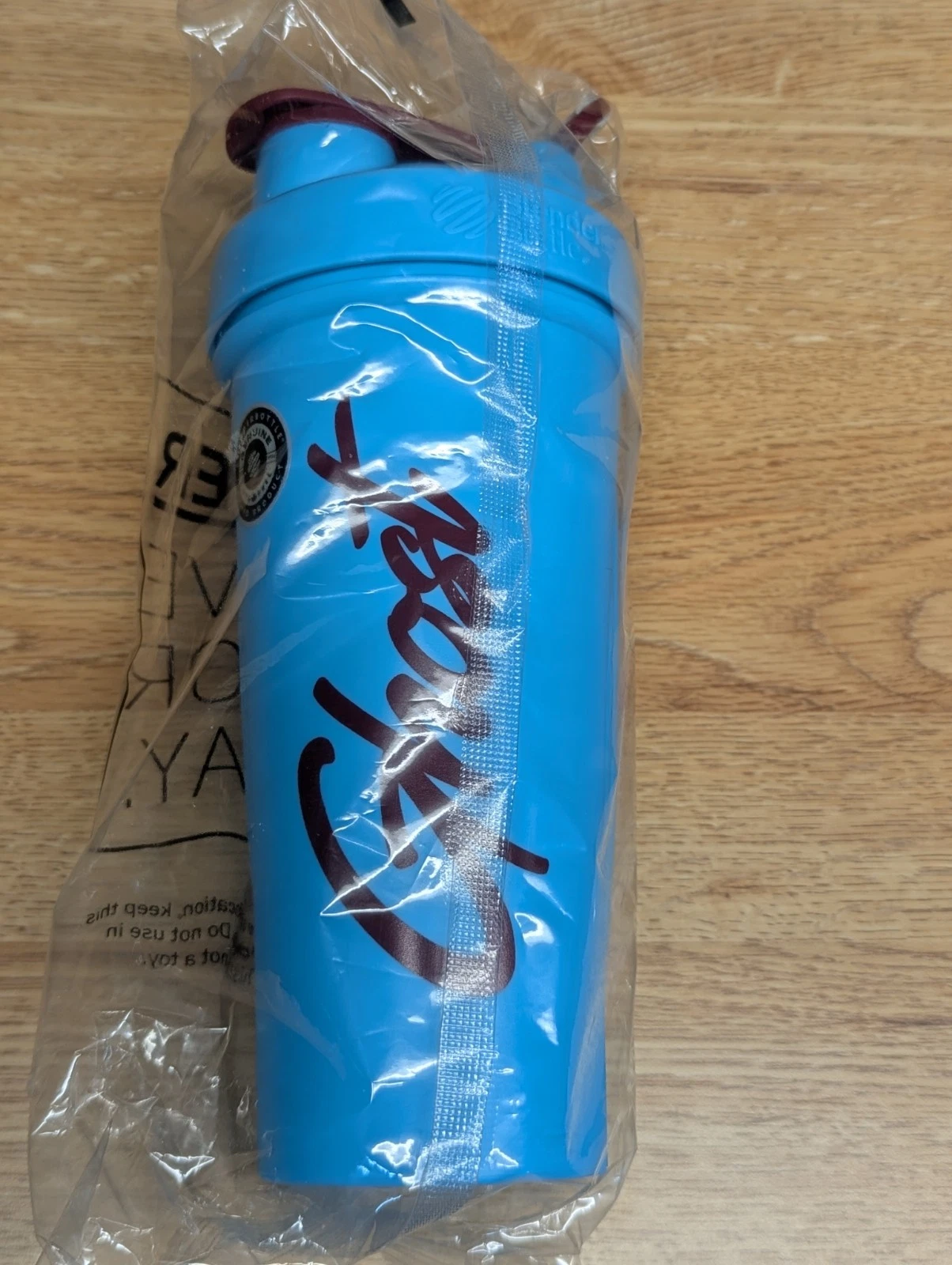 NEW- Ghost Energy Drink Lifestyle Protein Shaker Classic Blue