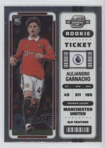 2022-23 Panini Chronicles Base Premier League Alejandro Garnacho #299 Rookie RC