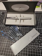 Parker Sonnet Fountain Pen, With Ink And Case