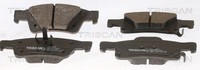 Triscan Bremsbelagsatz Scheibenbremse 8110 80555 FüR Jeep Cherokee 4 WK WK2 VAN