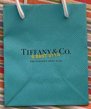 NEW TIFFANY  CO BLUE JEWELRY BAG 6 E57 SHOPPING LTD EDITION GIFT BAG 5 X 6 X 3