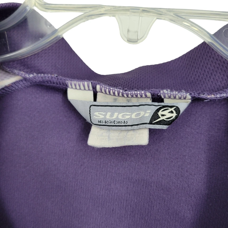 Blusa Sugoi Feminina Manga Ignite Atividade Externa Tamanho Pequeno Top de Bicicleta Floral - Imagem 2 de 4