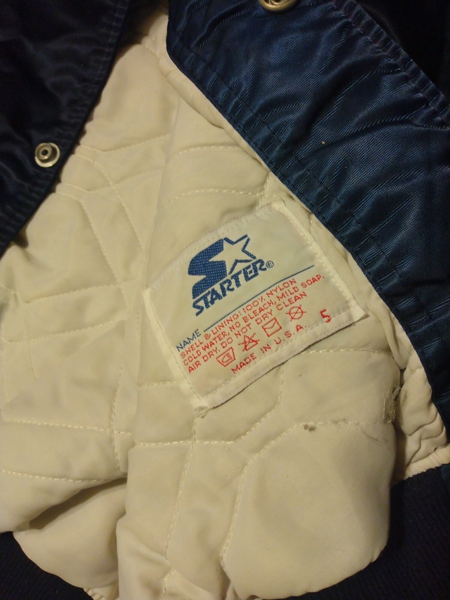 Vintage 80s Penn State Starter Satin Jacket Size XL 26x26 | eBay