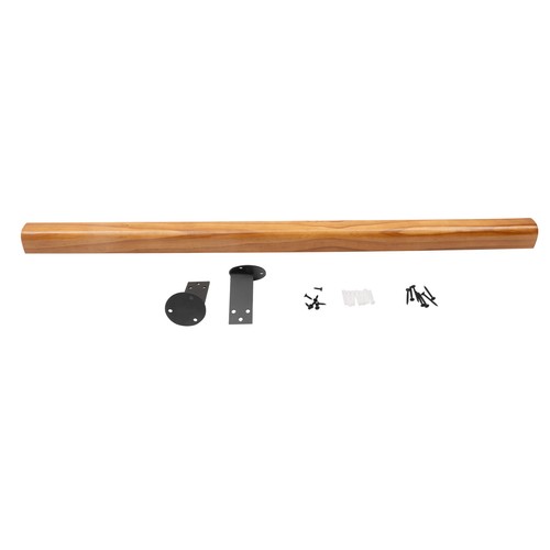 4FT Wood Handrails for Indoor Stairs, Safety Non-Slip Stair Railing,Professional - Picture 9 of 13