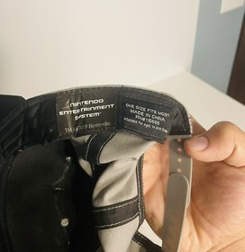 Nintendo NES Controller Hat Baseball Cap - Color Gray Adjustable - One Size Fits