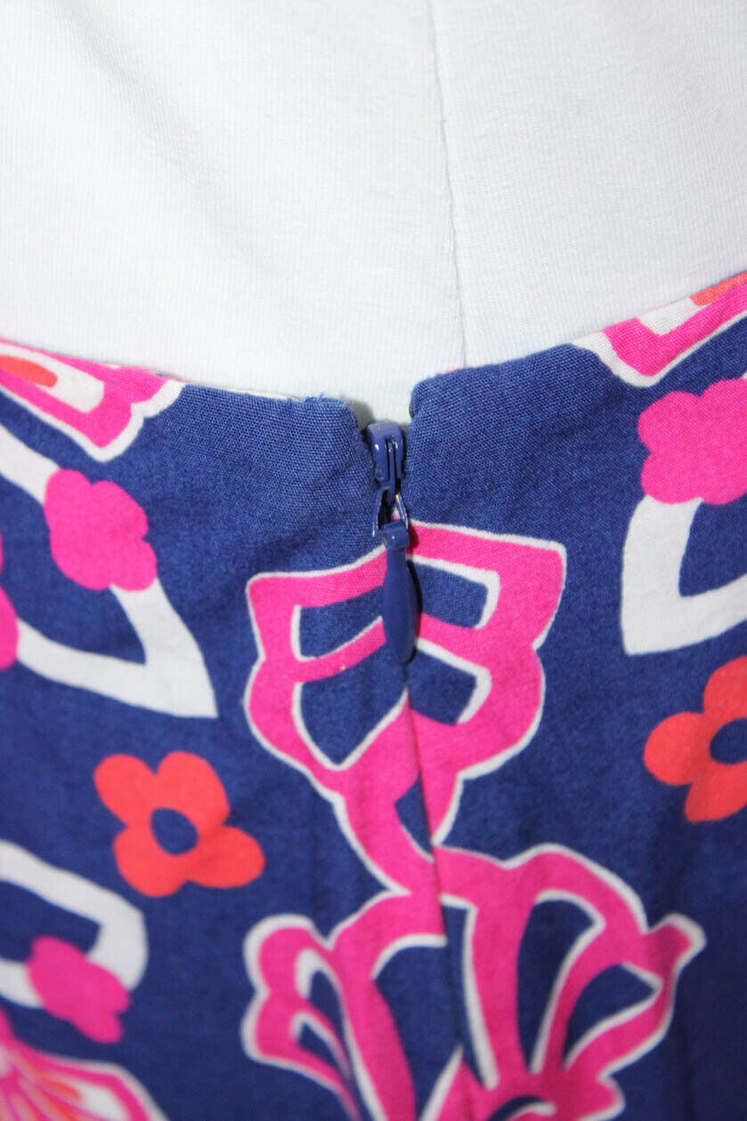 Vineyard Vines Womens Floral Print Mini Skirt Blu… - image 4