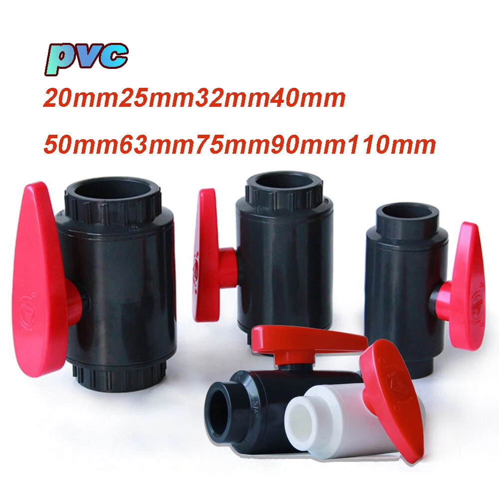 Ball Valve Solvent WeldU Compact Ball 20 25 32 40 50 63 75 90 110 160mm Pipe
