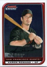 2008 Bowman Chrome #135 Aaron Rowand