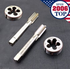 1/2-28 or 5/8-24 Tap & Die Set UNEF HSS Threa...