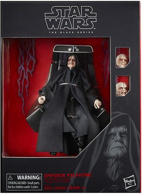 STAR WARS BLACK SERIES EMPEROR PALPATINE DEATH STAR THRONE