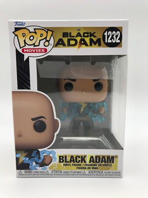 Black Adam (Blitze) Funko Pop! Movies 1232 DC Comics Action Figur Statue 