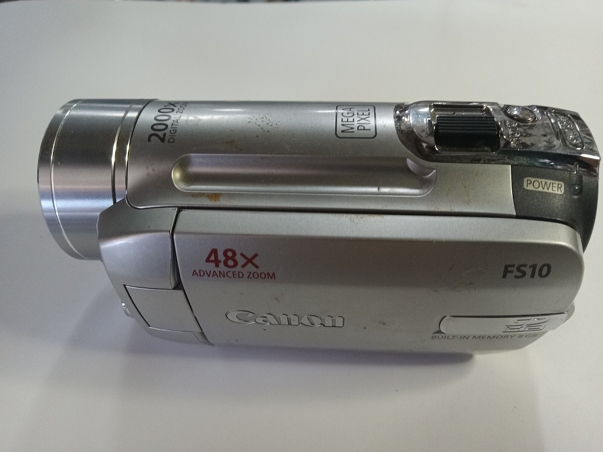 Canon A Flash Memory 8GB Built-in Memory Camcorder