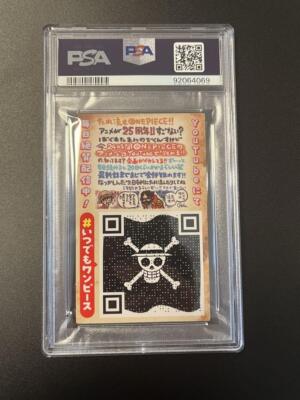 PSA 10 One Piece Card Monkey D Luffy Nika WANTED Jump Festa Promo