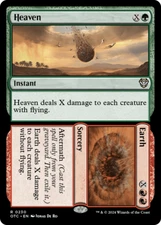 Heaven // Earth [Outlaws of Thunder Junction Commander] Magic MTG