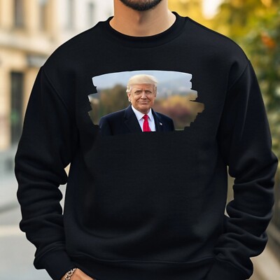 Trump Portrait Sweatshirt Cosy and Perfect for Any Occasion S to 4XL