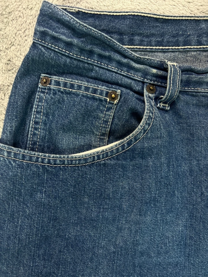 Old Navy Womens Tall 12 Long Jeans Vintage High Waisted Weekend Fit Jean 32W 34L - Image 3 of 4