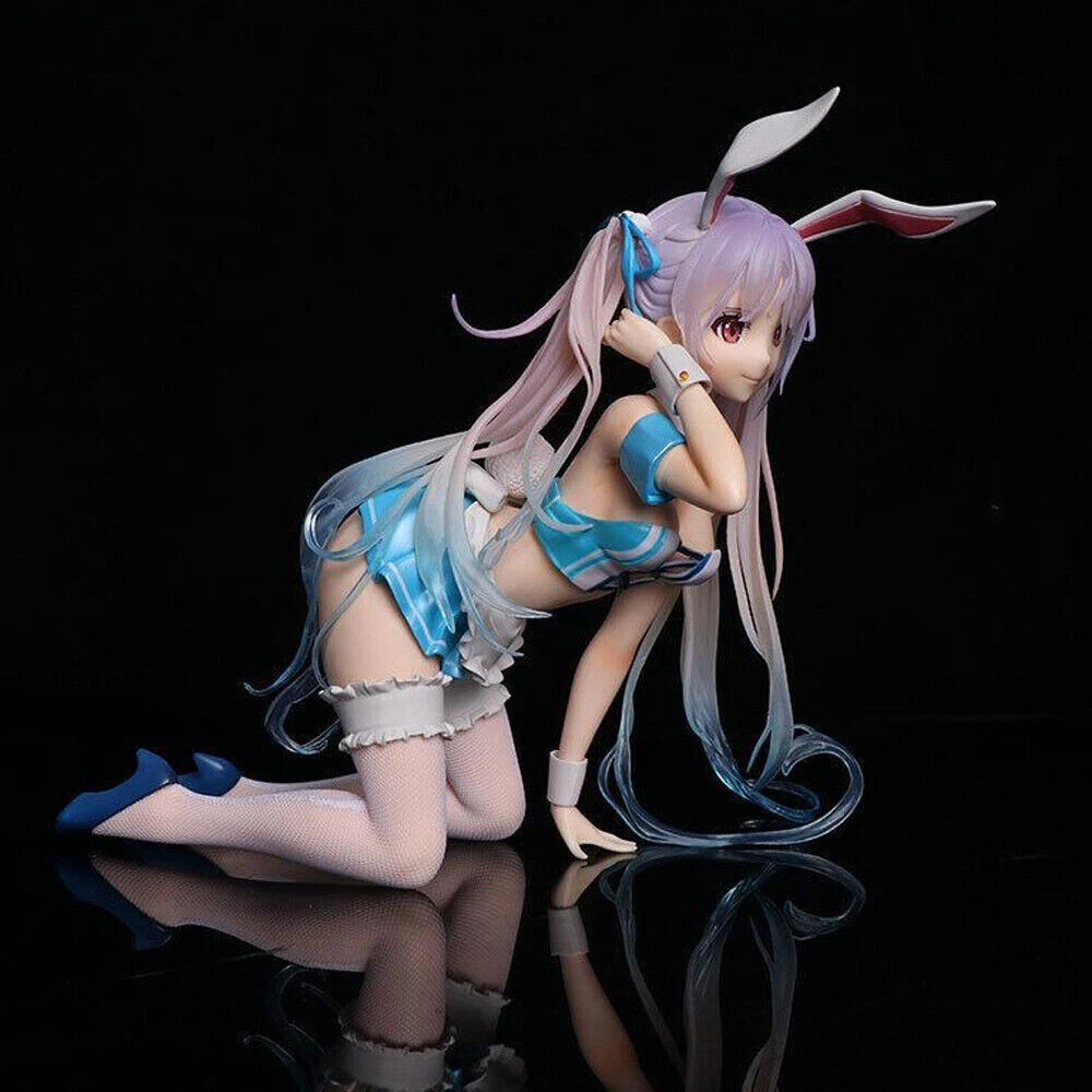 Hot! Anime Chris Aqua Blue 1/4 Scale Ver. PVC Figure Statue New No Box 24cm