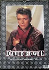 DAVID BOWIE  1987 OFFICIAL CALENDAR , dates match 2026 ,  musician, actor