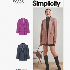 Stitch & Style: Misses' Multicolor Lined Jackets Sewing Kit (Sizes 8-16) - Desig