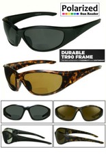 Polarized Lens Bifocal Reading Sunglasses Cuts Glare Driving Fishing TR90 Frame