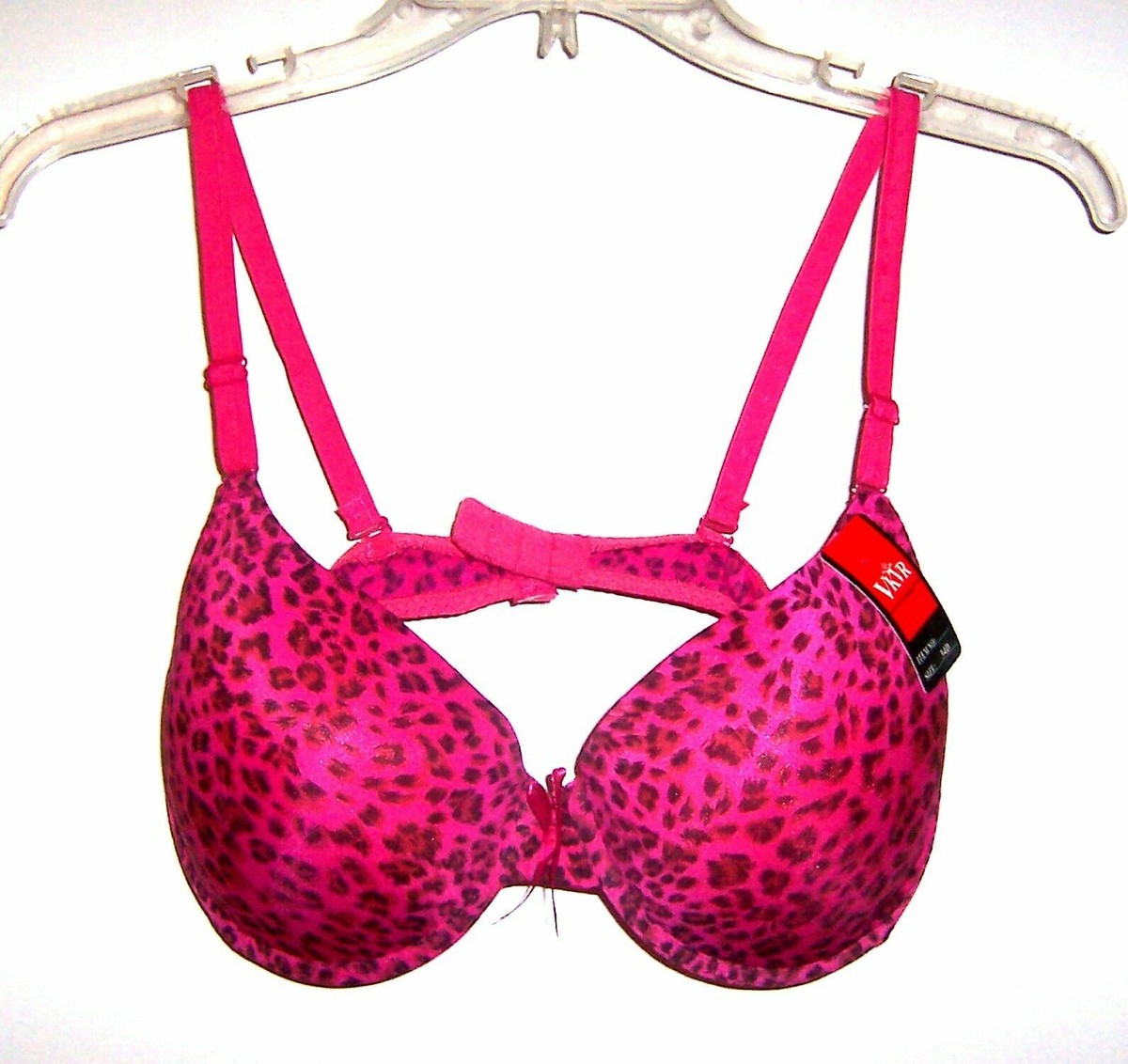 VKVR Cheetah Print Bras Sizes 34-42 C-D Cup Leopard Cat Animal