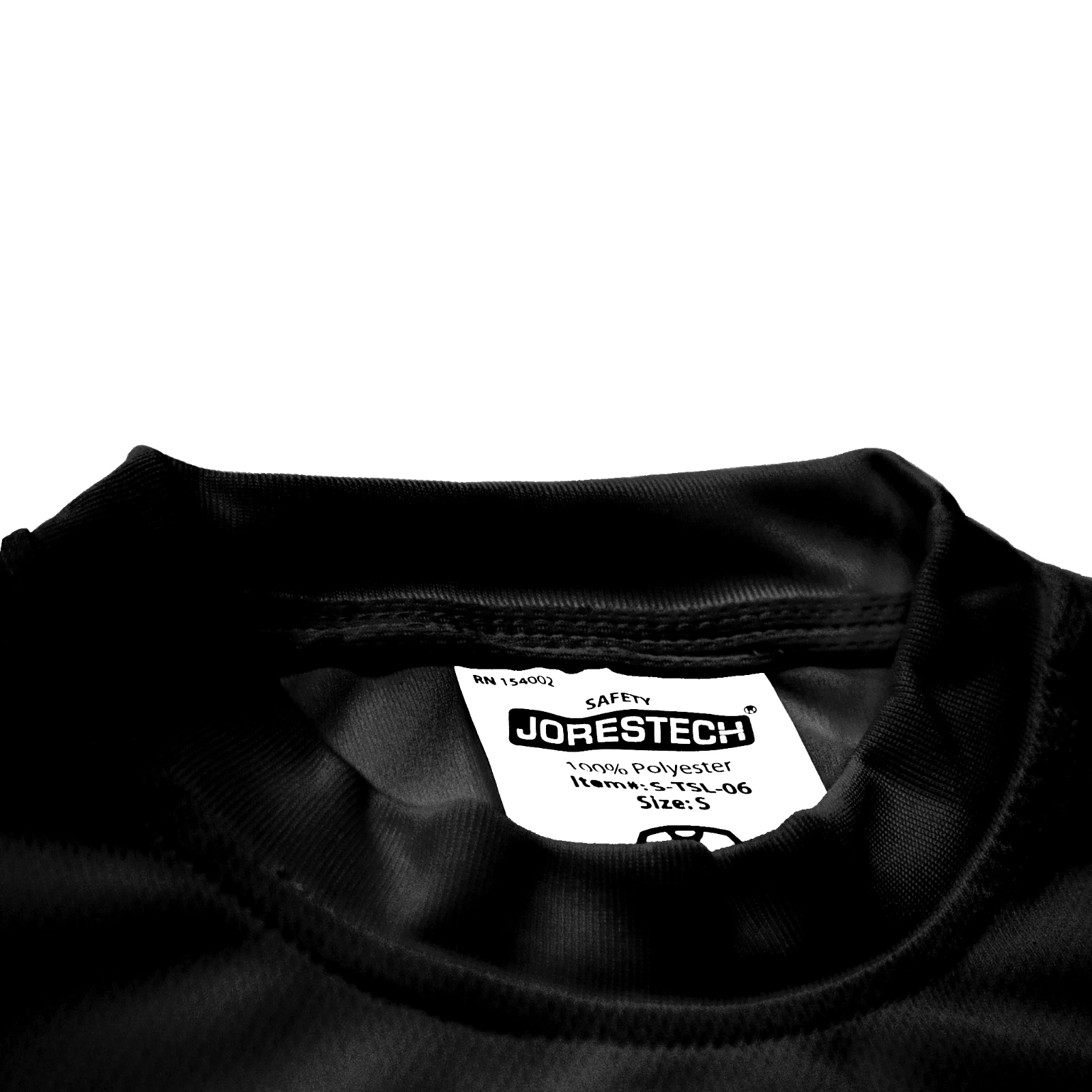 Black Safety Long sleeve Shirt with external Convenience Pocket 5 pack - product detail image 5