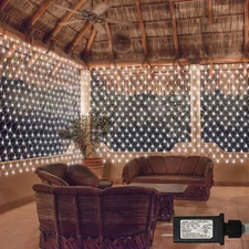 720 LED Net Light 20Ft X 13Ft Large Size Bush Light Plug-In, IP68 Fully Waterpro