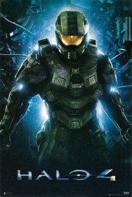 HALO 4 POSTER Amazing RARE HOT NEW 24x36 -VW0 | eBay