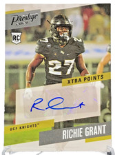 2021 Panini Chronicles Draft Richie Grant Prestige Rookie Auto RC #PS-RGR A6