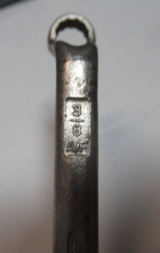 Doppelringschlüssel gekröpft, 3/8 Zoll, 7/16 Zoll VBW Nr.84 Industriequalität - Bild 4 von 4