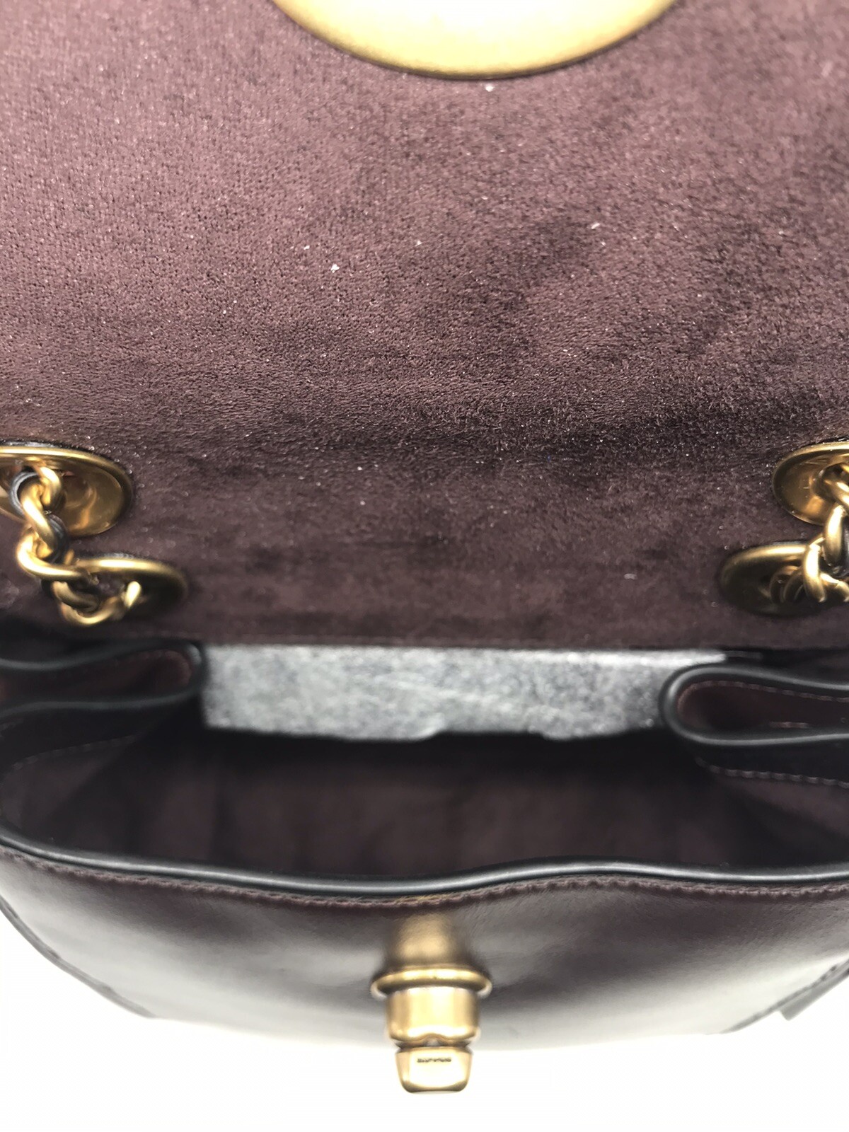 coach parker 16 backpack black