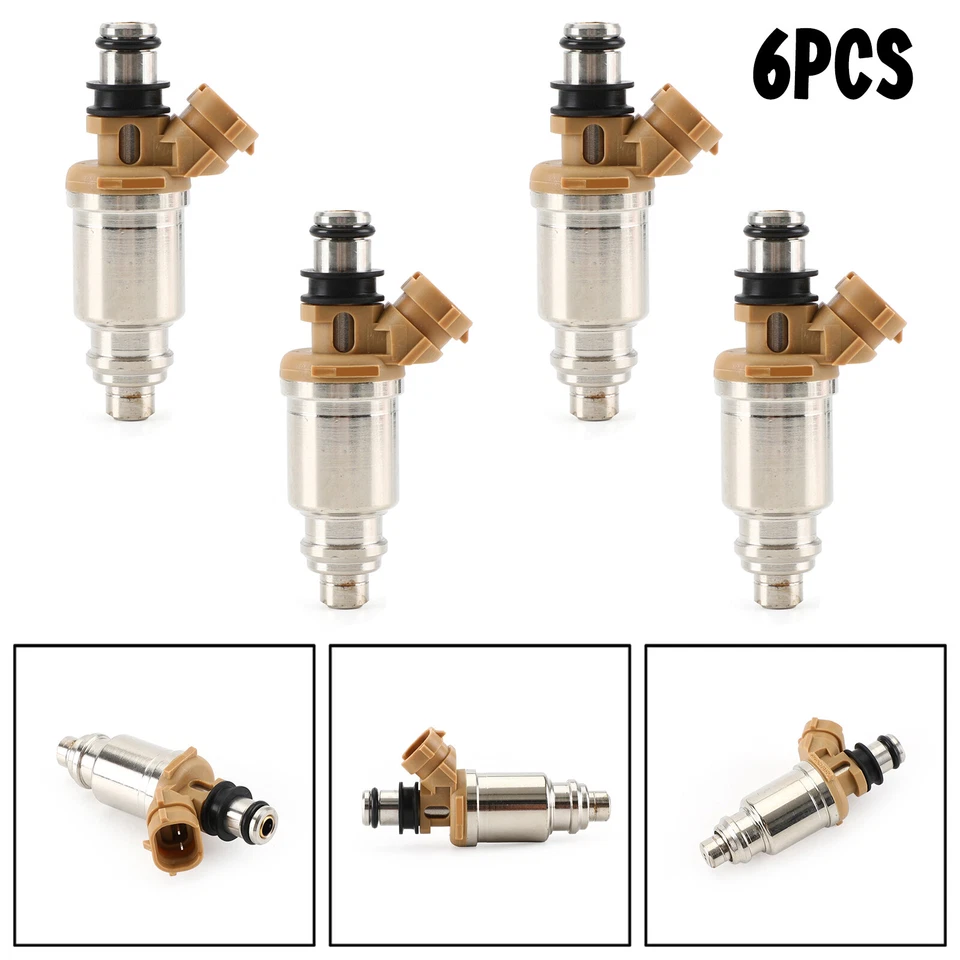 4PCS Fuel Injectors 23250-16150 Fit Toyota Corolla Geo Prizm 1.6L 1993-1997 AUS - image 2 of 4