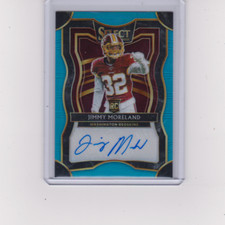 2019 Panini Select Jimmy Moreland Rookie Signatures White RC Prizm Auto 34/35 