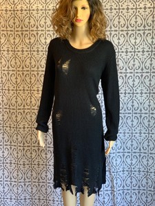 destroyed sweater dress