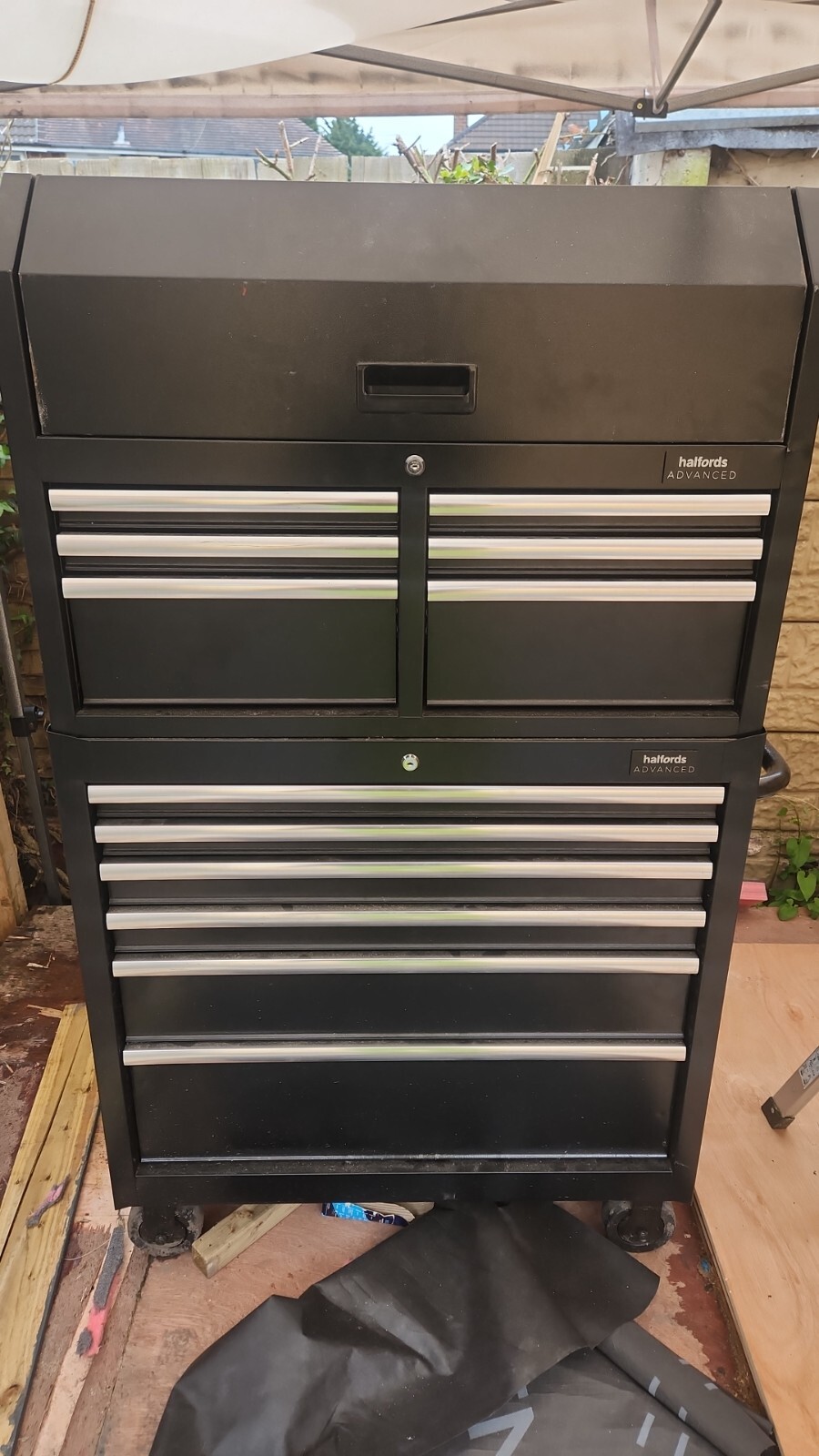 Halfords Advanced 36" Extra Wide H/DUTY Tool Chest & 6+6