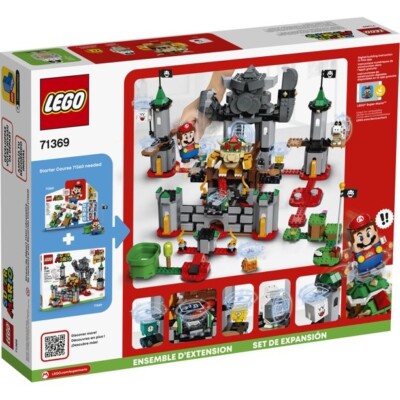 ケイ CROWN VICTORY 15p LEGO Super Mario: Bowser's Castle Boss Battle Expansion Set (71369