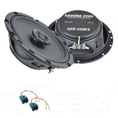 GROUND ZERO LAUTSPRECHER für CITROEN XSARA Break 1998-2006 Front Vorn 110W #AHST