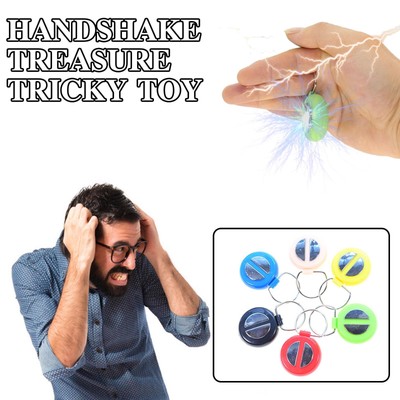 Adult Funny Prank Electric Shock Handshake Trick Buzzer Gift 2024 Joke T4N2