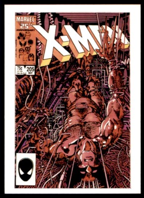 Comic Bilder - Uncanny X-Men 1990 - Serie 2 Karte - Ausgabe #205 01.05.86 Nr. 31