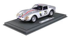 1963 Ferrari 250 GTO 24 H Le Mans Car N 25 Elde - Pierre Dumay 1/18 BBR1857