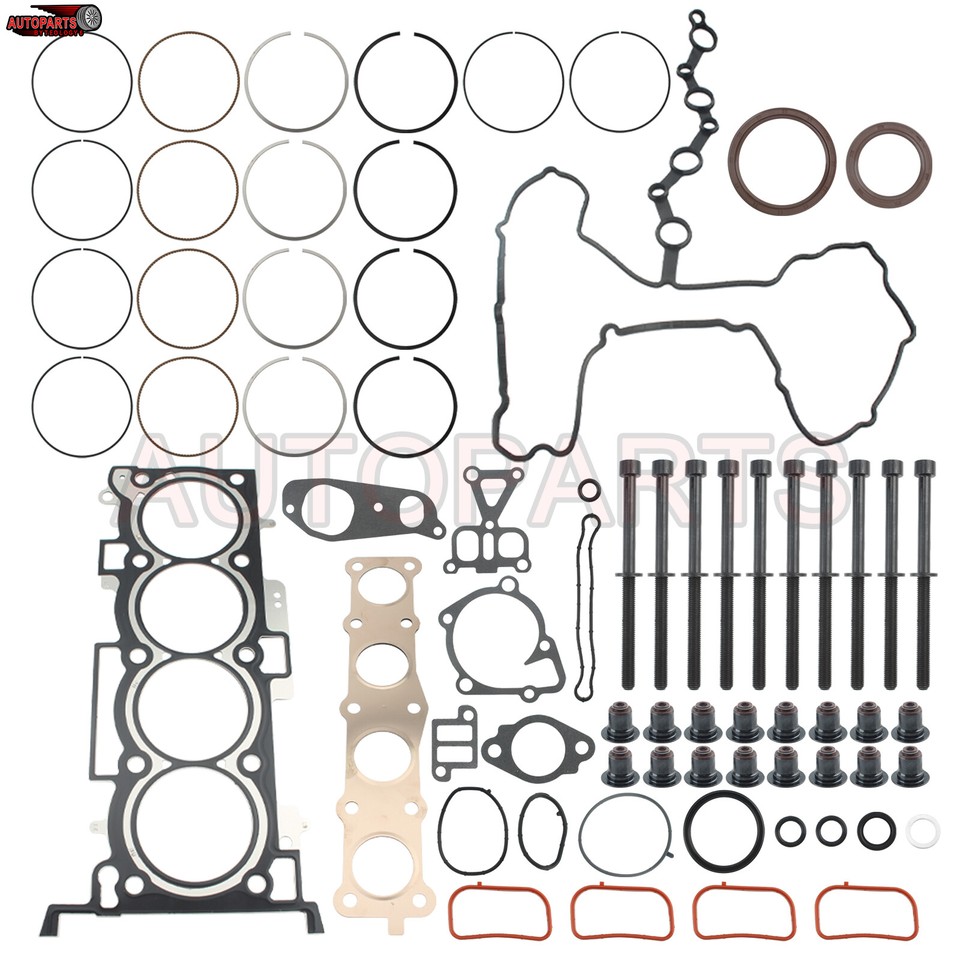 Head Gasket Set Fits 06-08 HYUNDAI SONATA KIA OPTIMA RONDO 2.4L 2359CC L4 DOHC E - Foto 5